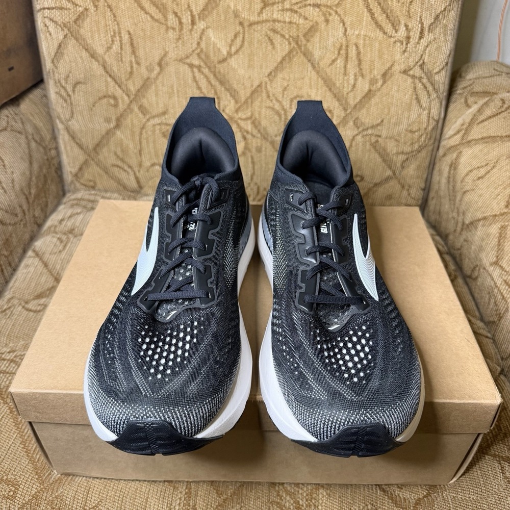 Brooks Glycerin GTS 23 Black Grey White 1105031D090 Mens Size 11 D Running Shoes - Picture 5 of 9